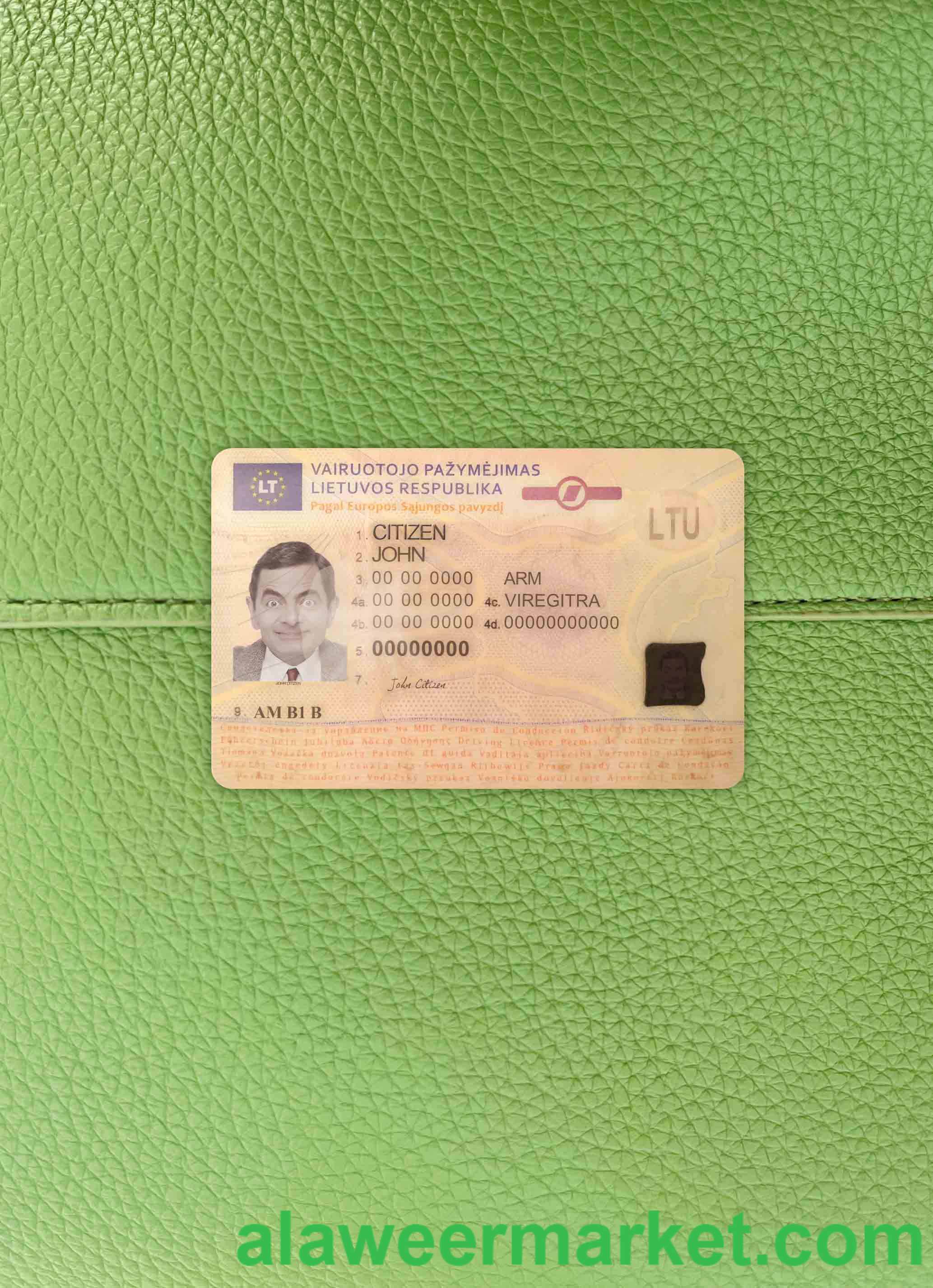 Lithuania dl photolook FRONT